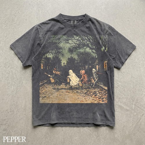 Shirt città halloween - t-shirt, di